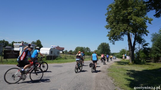 Z roweru podziwiali piękno Pojezierza Gostynińskiego