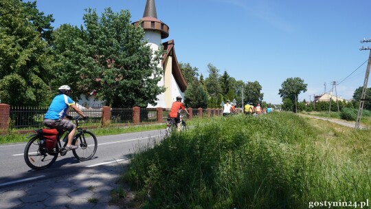 Z roweru podziwiali piękno Pojezierza Gostynińskiego