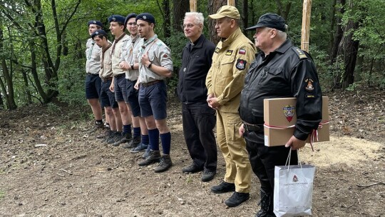 Wizytacja obozów harcerskich w powiecie gostynińskim