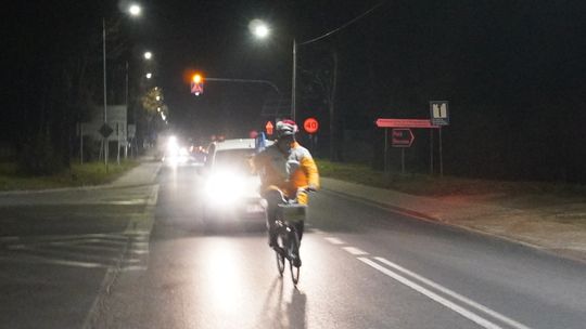 Sebastian Nowacki pokonał rowerem miejskim trasę Zakopane-Płock non stop