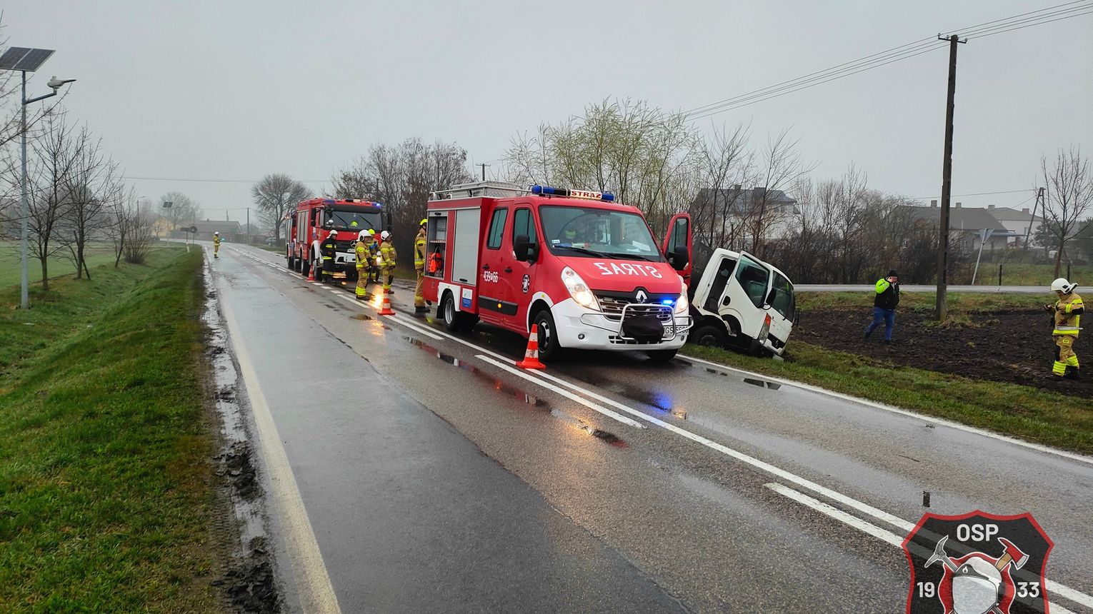 Kolizja W Miejscowo Ci Lasek