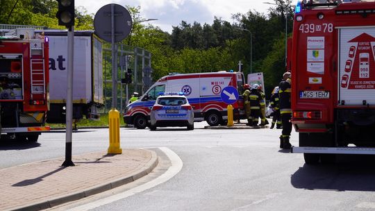 Wypadek na obwodnicy Gostynina